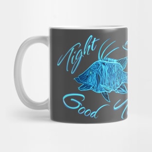 Tight Lines Good Times fishing for hogfish Florida Keys Mug